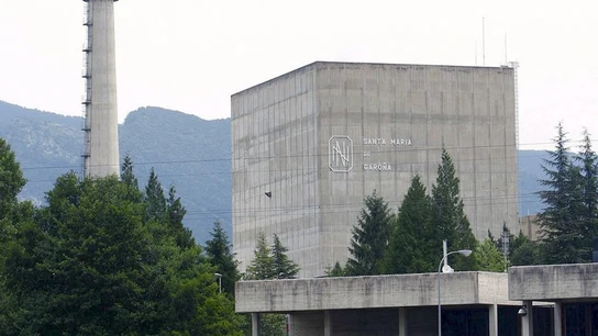 Imagen de archivo de la central nuclear de Garoña Imagen de archivo de la central nuclear de Garoña