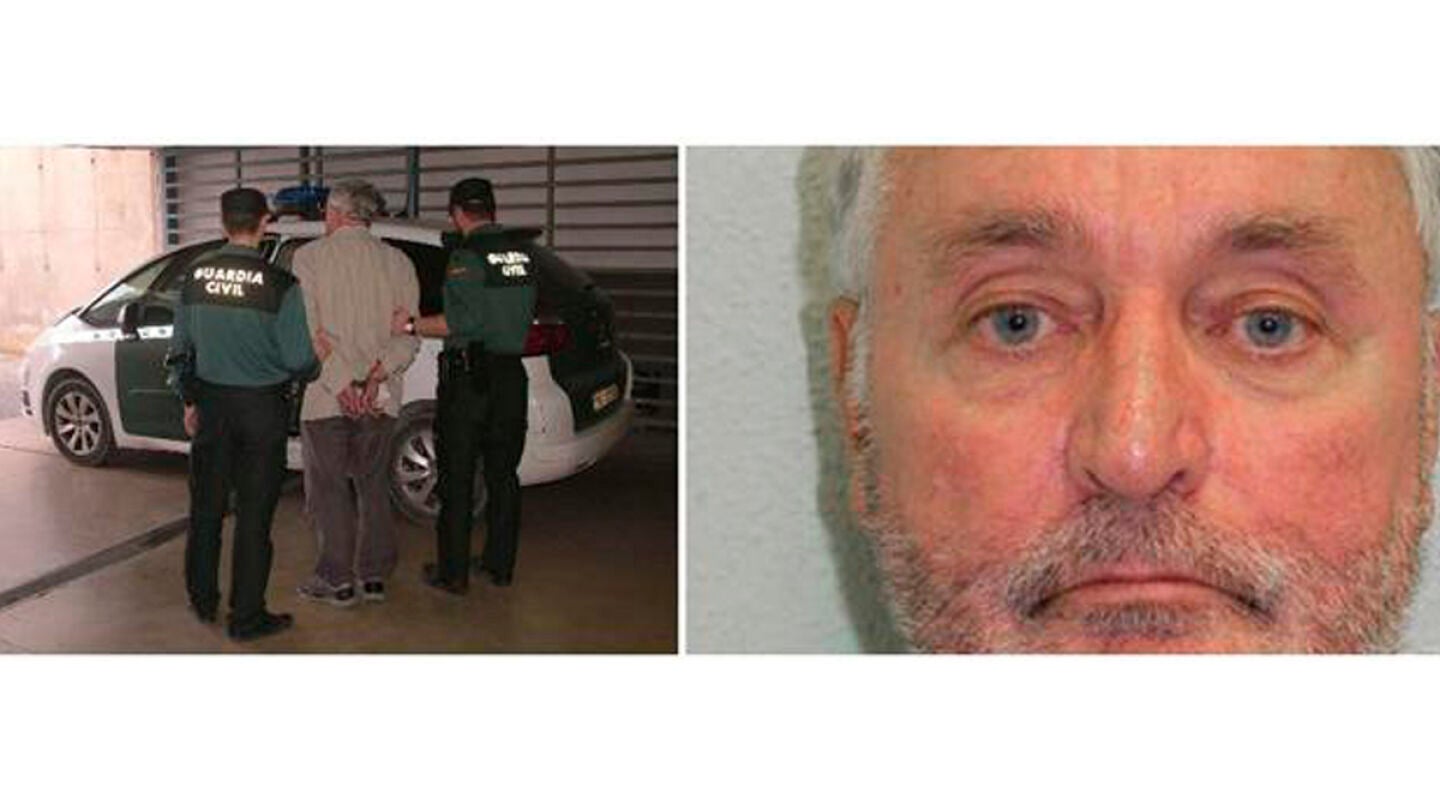 Agentes en el momento de la detenci&oacute;n