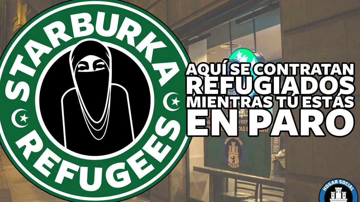 Carteles contra Starbucks