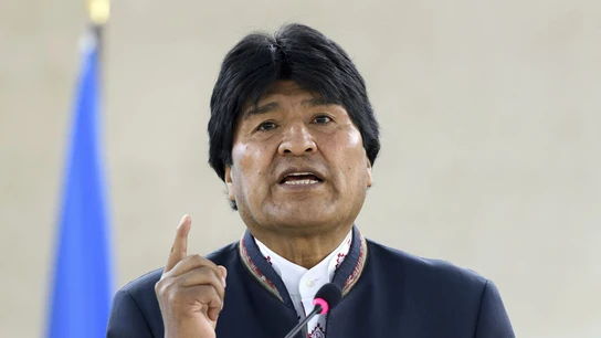 Evo Morales en una imagen de archivo Evo Morales en una imagen de archivo