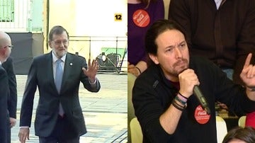 Rajoy e Iglesias