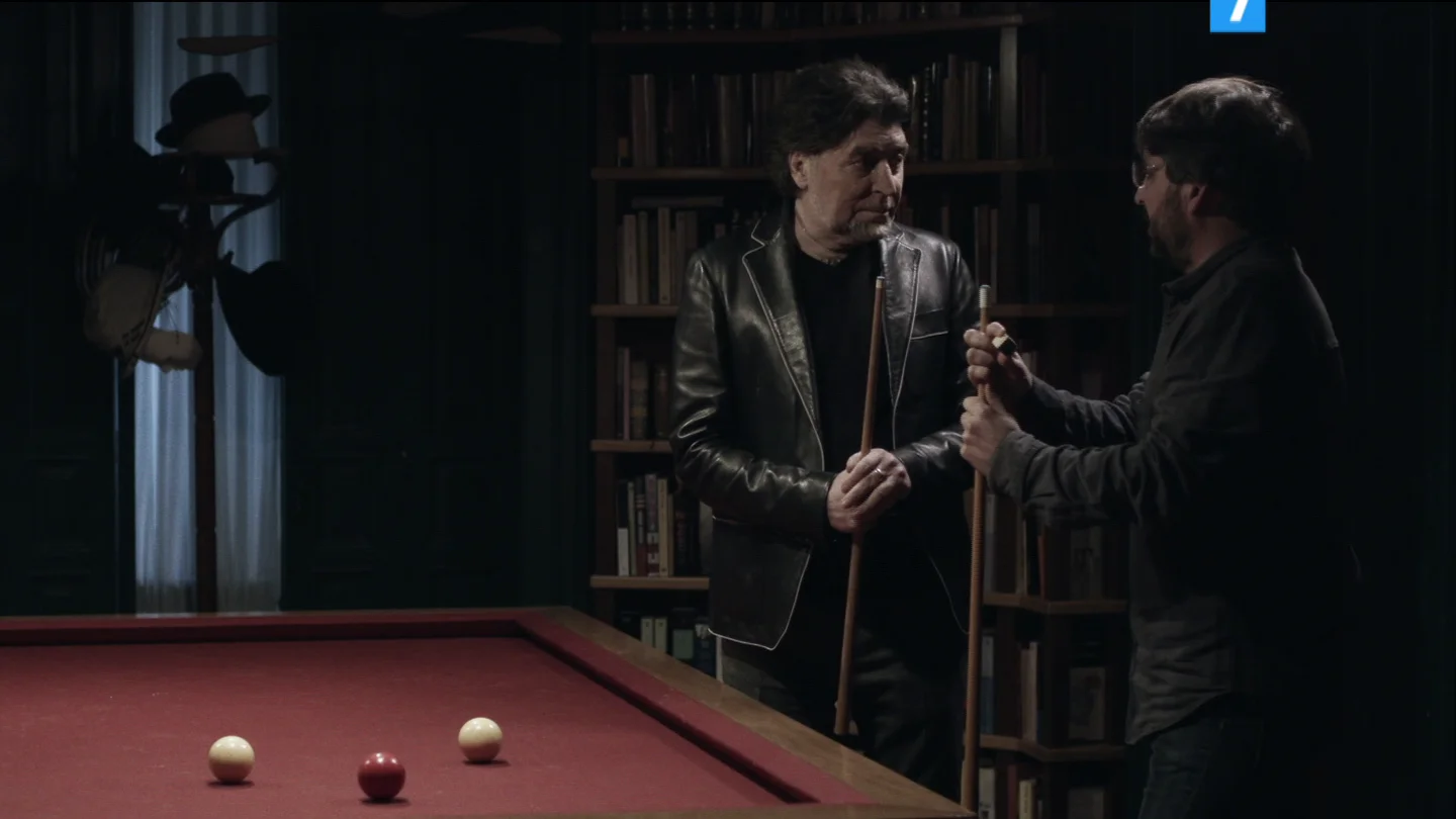 Jordi Évole y Joaquín Sabina Jordi Évole y Joaquín Sabina