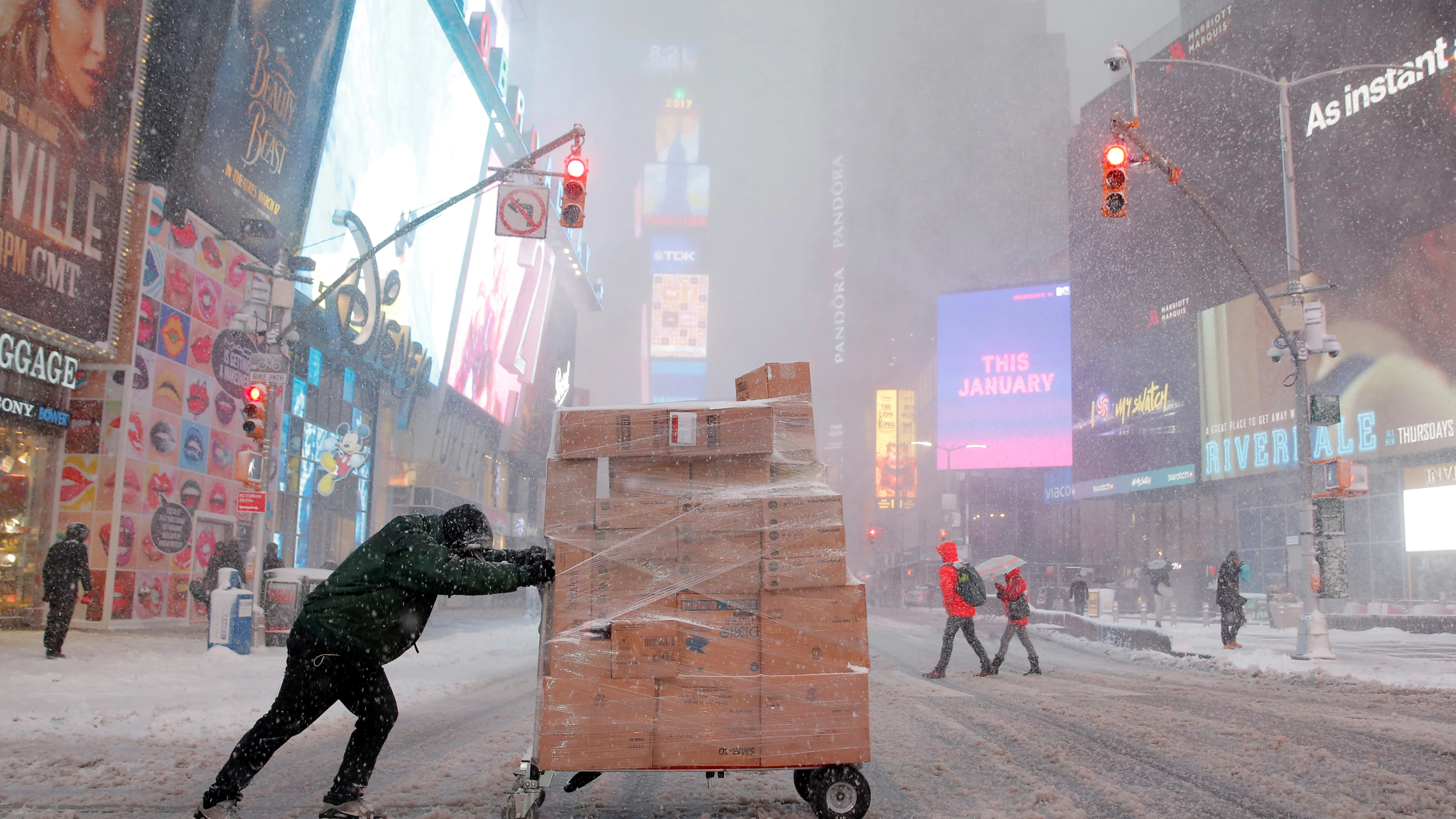 Nevada en Times Square