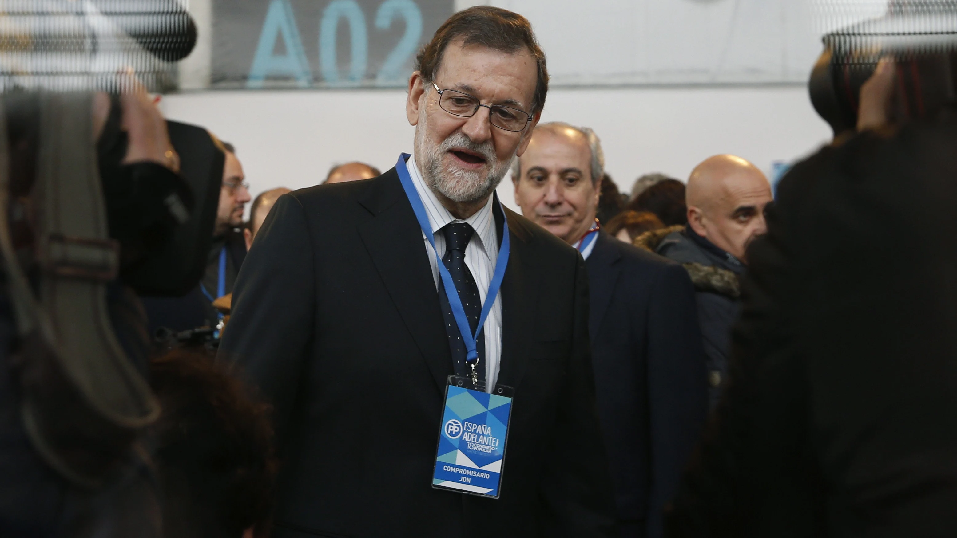 Rajoy, en el Congreso del PP