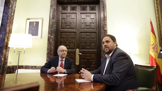 Cristóbal Montoro y Oriol Junqueras Cristóbal Montoro y Oriol Junqueras