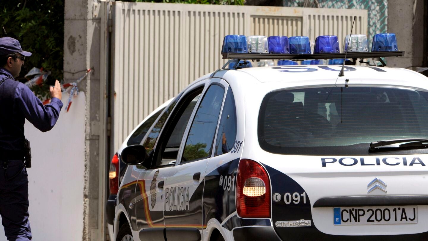 Un coche de la Polic&iacute;a Nacional