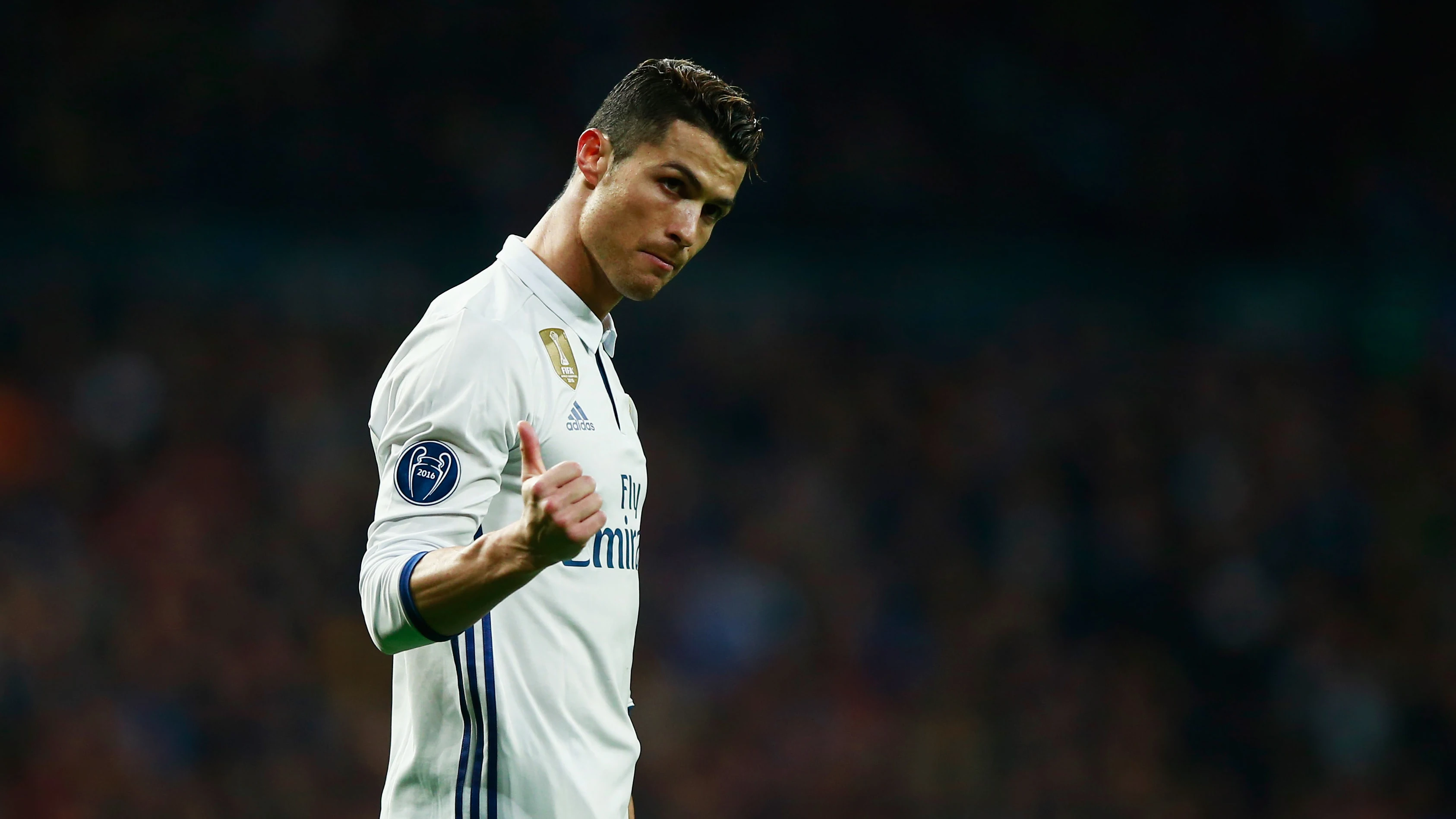 Cristiano Ronaldo, en el partido ante el Nápoles
