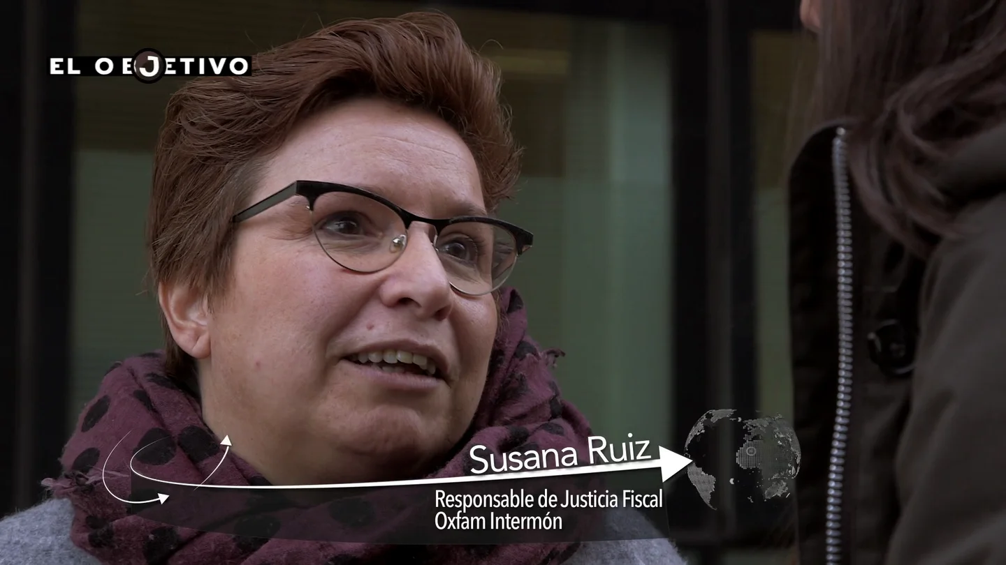 Susana Ruiz, responsable de Justicia Fiscal Oxfam Intermón Susana Ruiz, responsable de Justicia Fiscal Oxfam Intermón