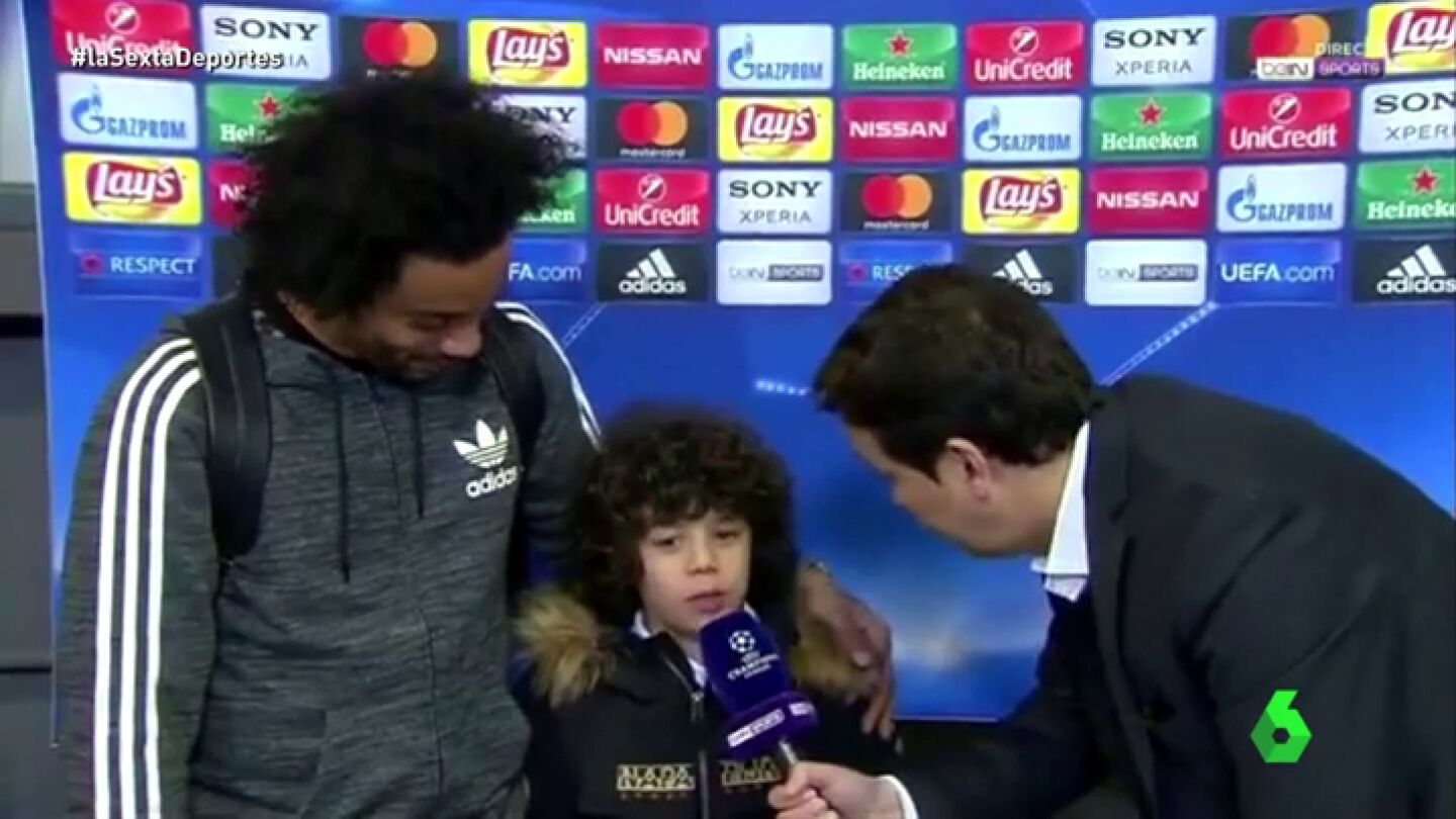 Frame 16.095586 de: Enzo, el hijo de Marcelo: "Si me dejaran marcar&iacute;a goles en el Bernab&eacute;u"