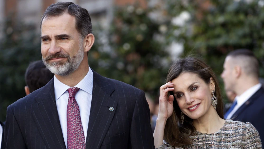 El rey Felipe y la reina Letizia en el museo Thyssen