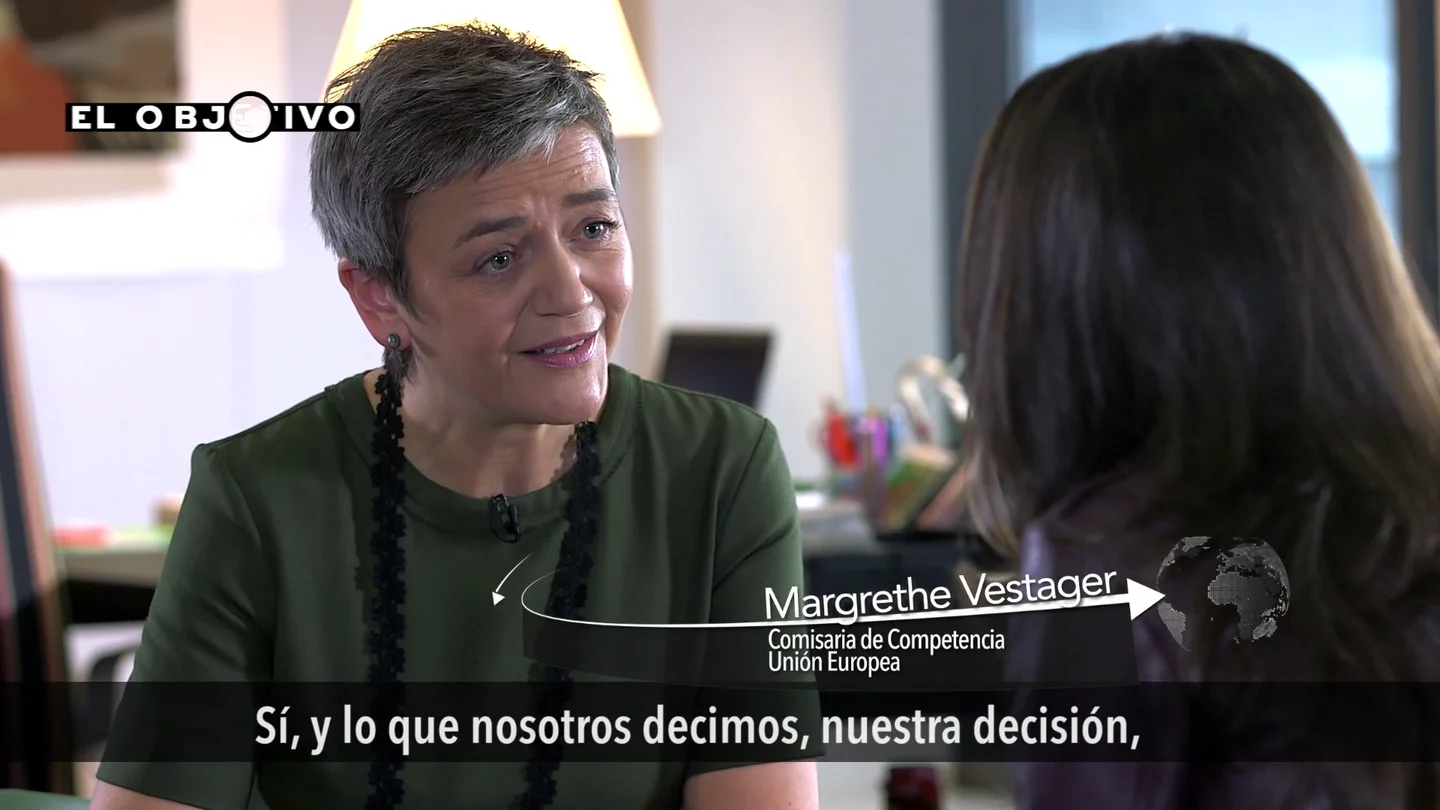 Margrethe Vestager Comisaria de Competencia de la Unión Europea