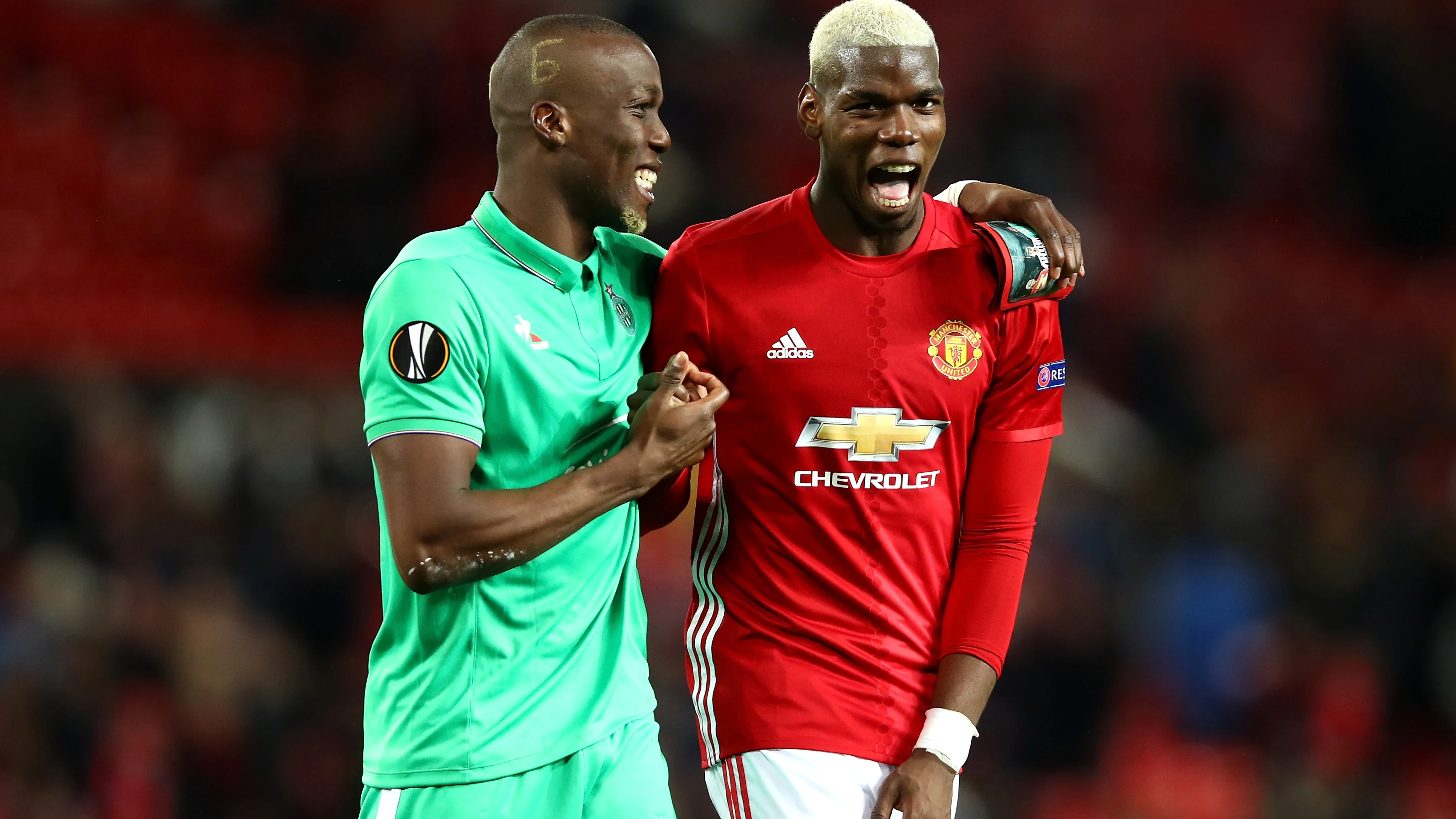 Florentin y Paul, los dos hermanos Pogba