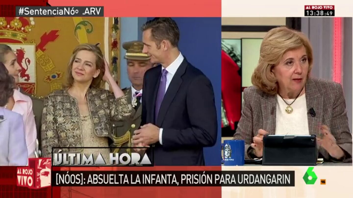 Frame 89.897332 de: Carmen Enr&iacute;quez: "Urdangarin me dijo en 2011, 'calumniar en este pa&iacute;s sale gratis'"