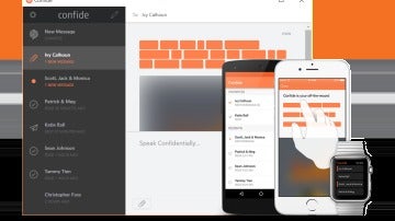 Confide, la app que usa Trump