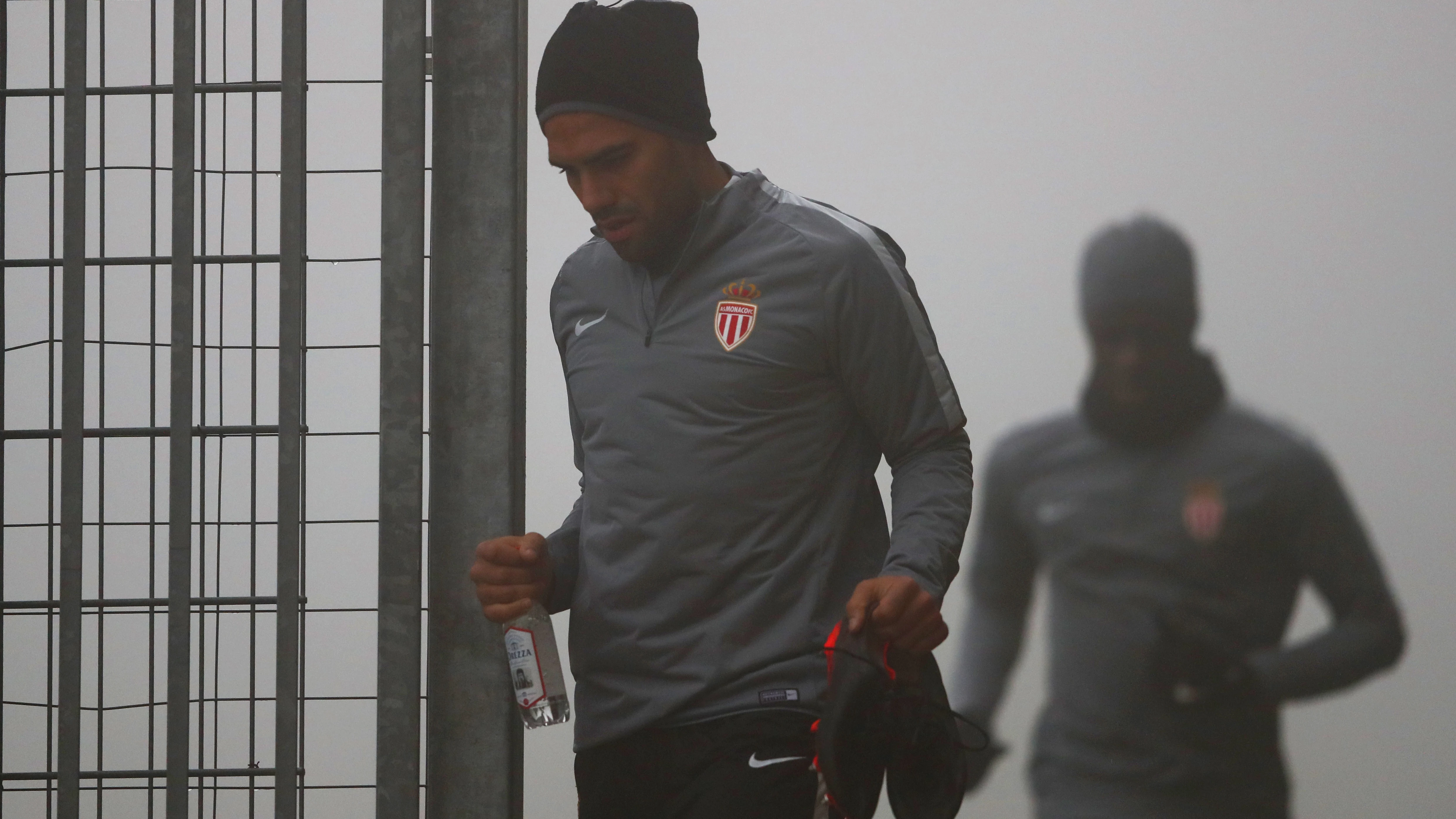 Falcao, en un entrenamiento del AS Mónaco