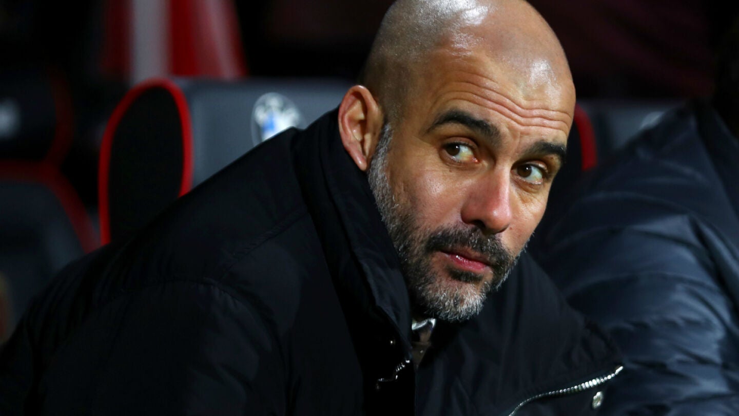 Guardiola, en un partido