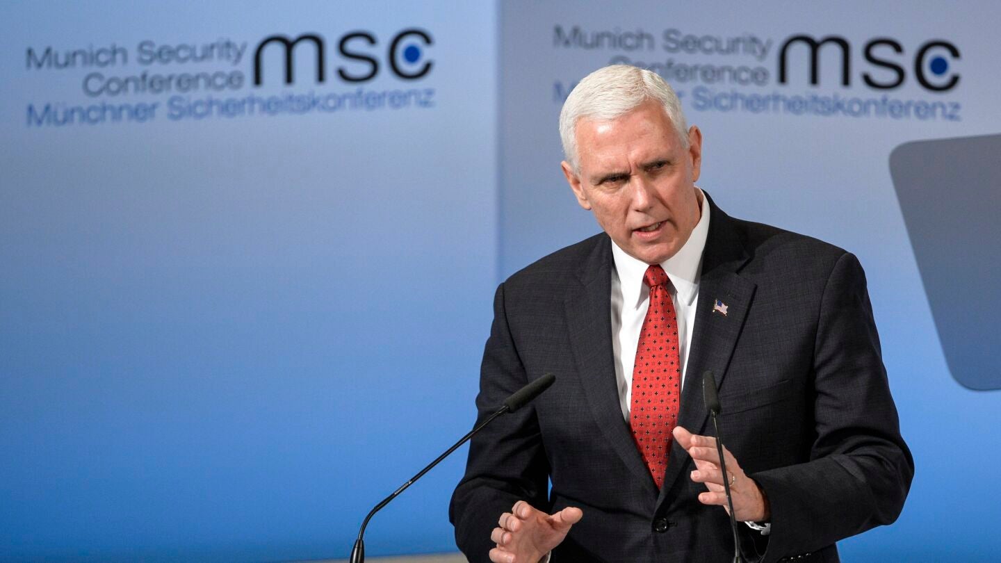 Mike Pence, viepresidente de EEUU