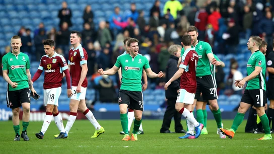 El Lincoln City celebra una victoria ante el Burnley El Lincoln City celebra una victoria ante el Burnley