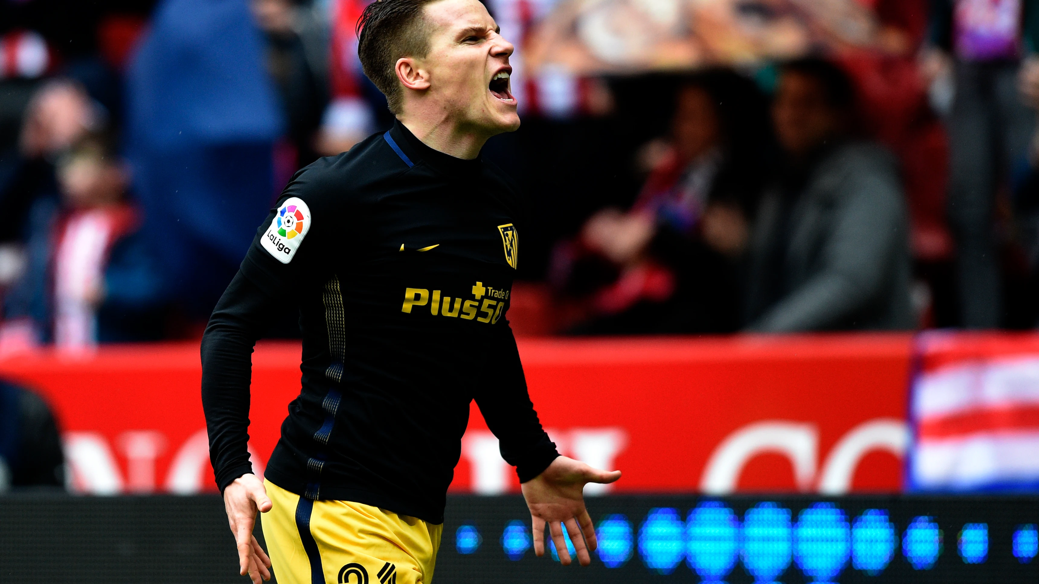 Kevin Gameiro celebrando uno de los goles Kevin Gameiro celebrando uno de los goles