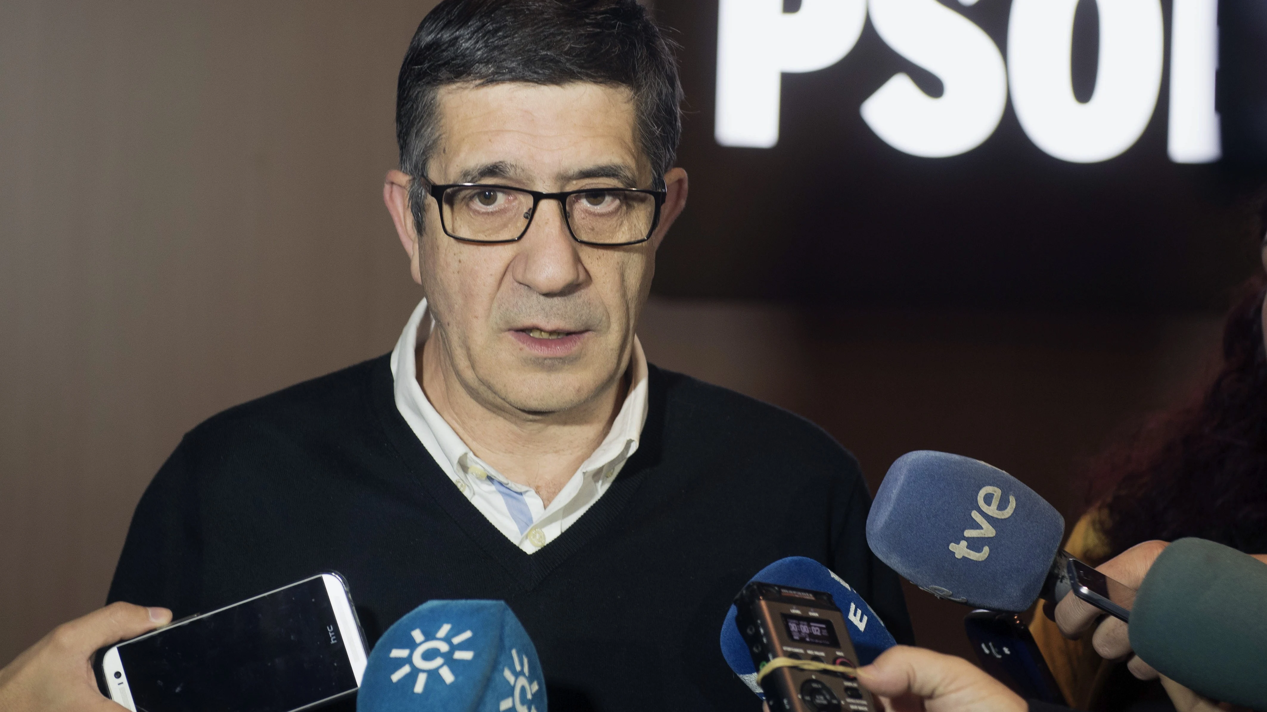 El exlehendakari y candidato a la secretaría general del PSOE, Patxi López