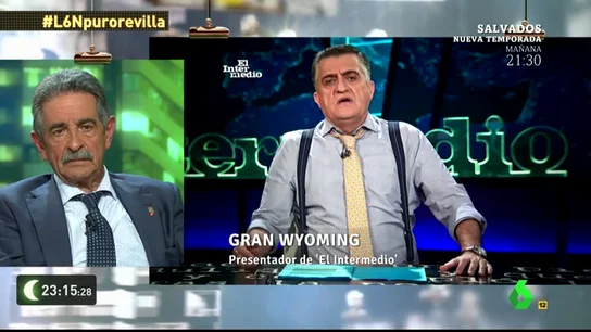 Frame 2.50851 de: Wyoming pregunta a Revilla: "Destaco su valor como comercial de anchoas, ¿no le ha llegado mi dirección? Estoy tieso" Frame 2.50851 de: Wyoming pregunta a Revilla: "Destaco su valor como comercial de anchoas, ¿no le ha llegado mi dirección? Estoy tieso"