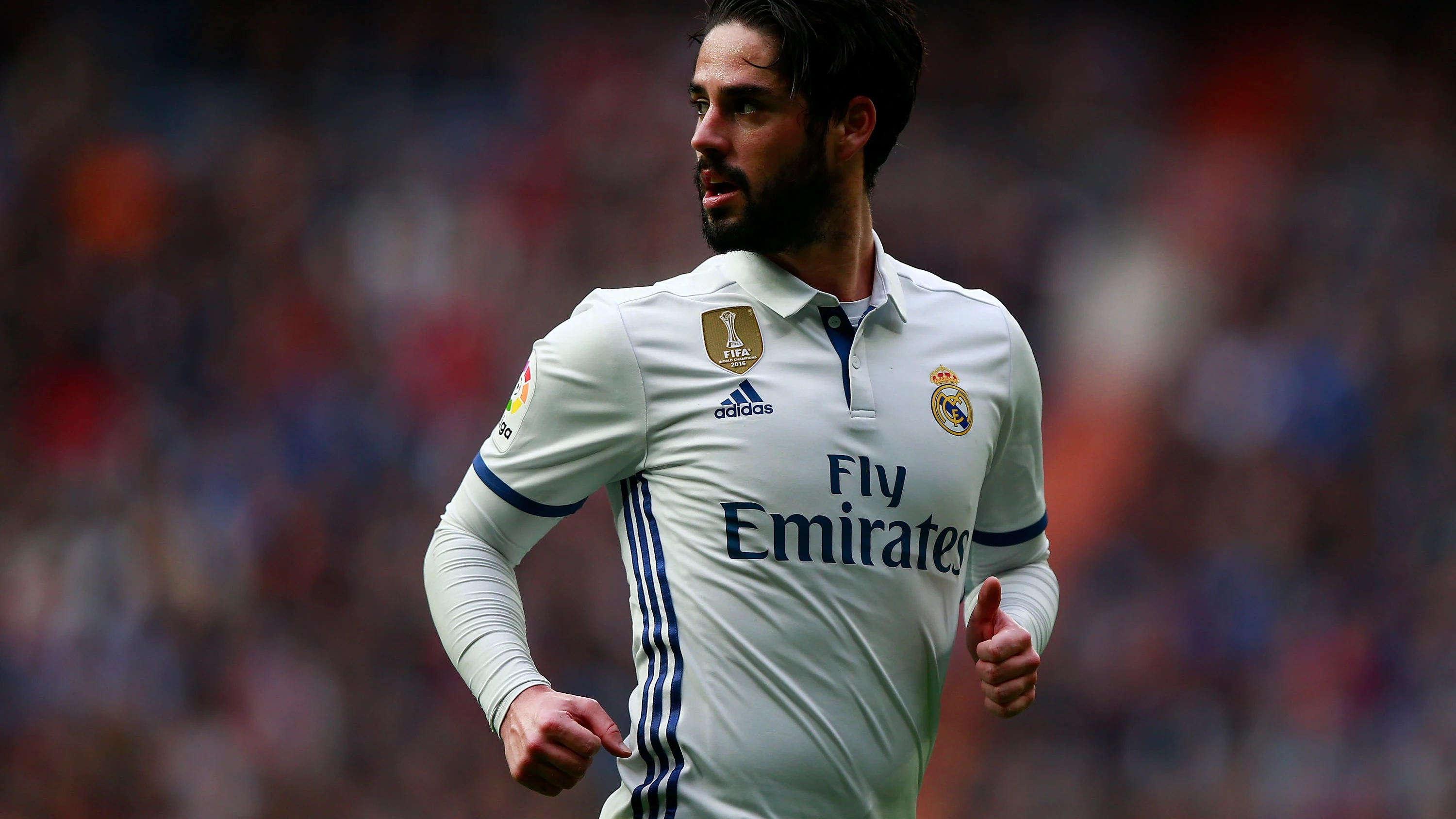 Isco, en un partido con el Real Madrid Isco, en un partido con el Real Madrid