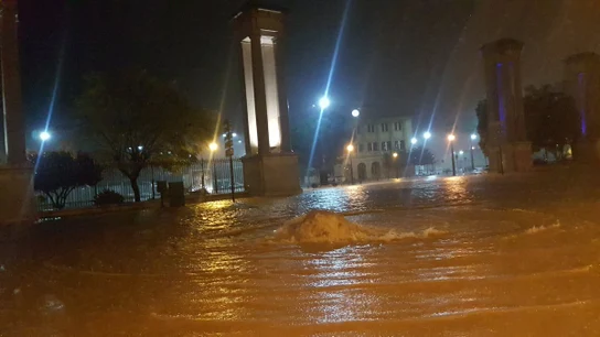 Tormenta en Málaga Tormenta en Málaga