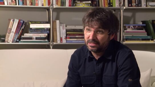 Frame 351.565466 de: Jordi Evole: "Es la primera vez que Salvados emite una entrevista p&oacute;stuma. Tener a Bauman en el programa es extraordinario"