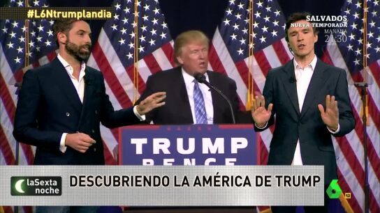 Los periodistas Jos&eacute; Y&eacute;lamo y Pablo Ortiz, en laSexta Noche