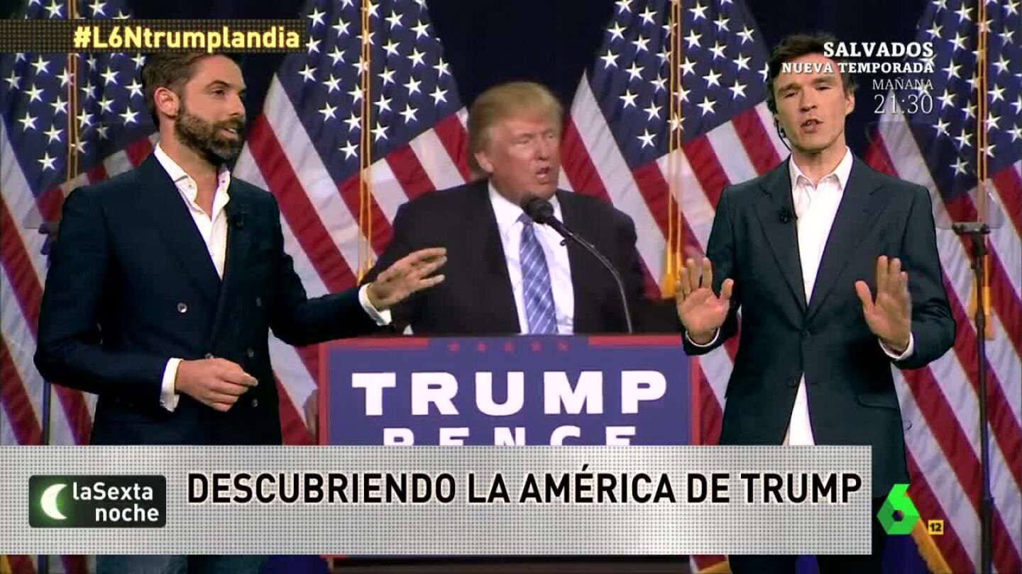 Los periodistas Jos&eacute; Y&eacute;lamo y Pablo Ortiz, en laSexta Noche