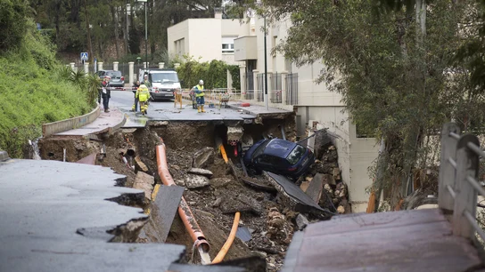 Las intensas lluvias que se han registrado en Málaga han ocasionado más de doscientas incidencias Las intensas lluvias que se han registrado en Málaga han ocasionado más de doscientas incidencias