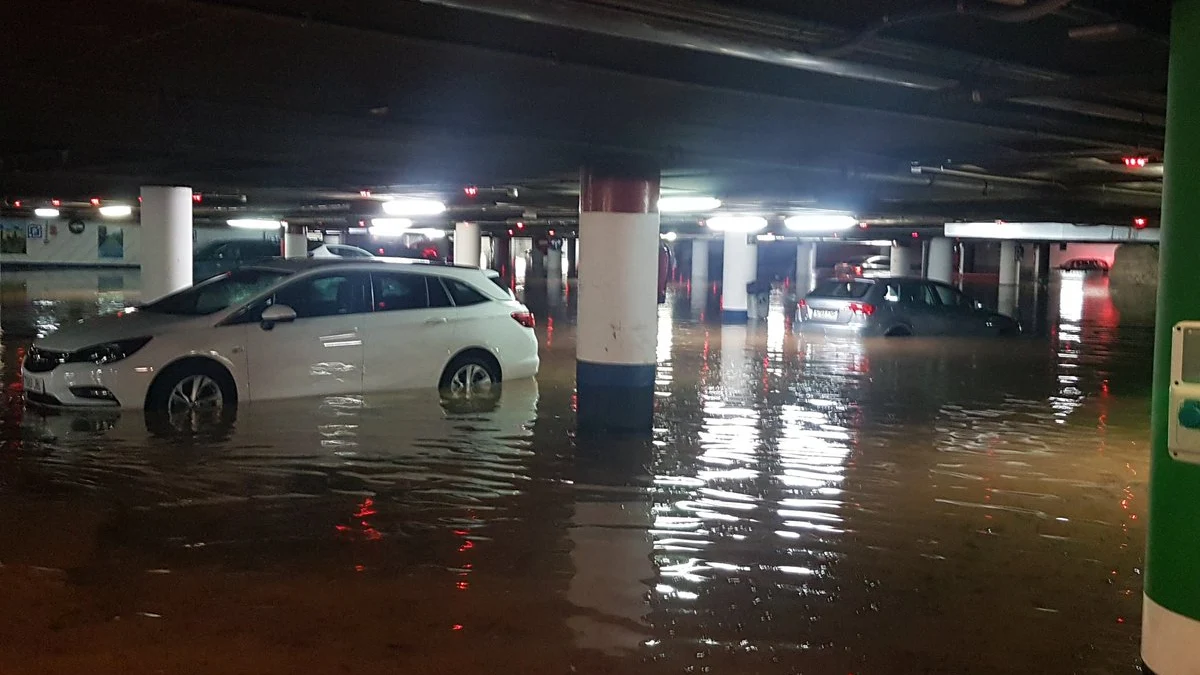 Tormenta en Málaga Tormenta en Málaga