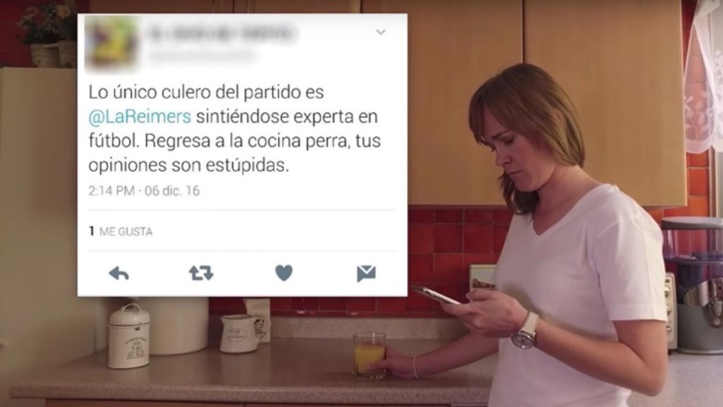 Insultos recibidos por las periodistas