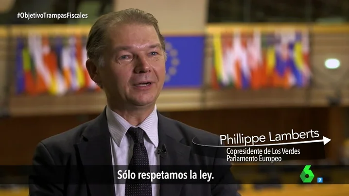 Frame 15.436464 de: Phillippe Lamberts: "Las empresas igual respetan la ley pero los Estados que crean esas leyes no las respetan"