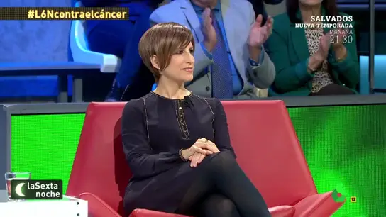 Maite Montón, luchadora frente al cáncer, en laSexta Noche Maite Montón, luchadora frente al cáncer, en laSexta Noche