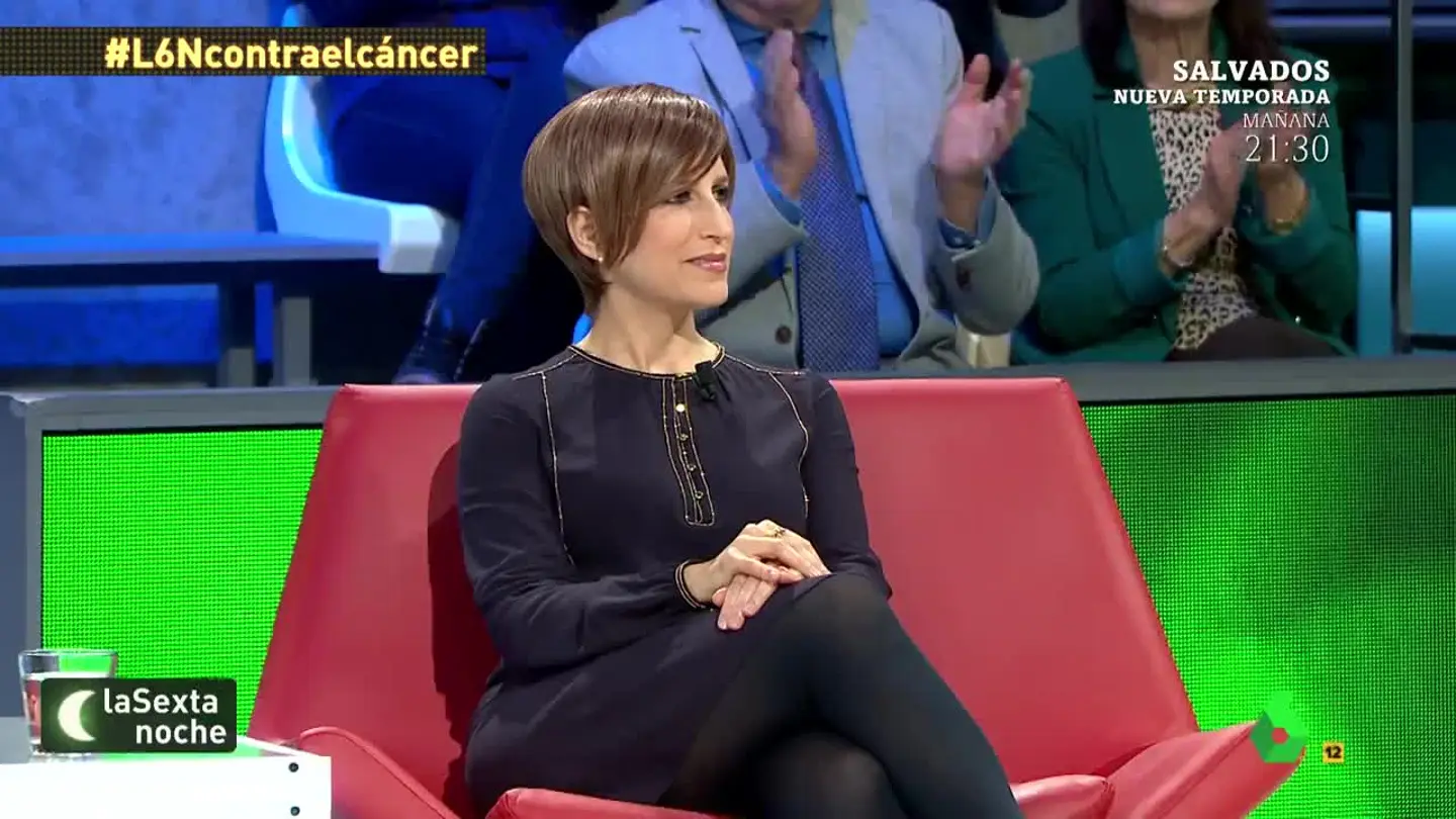 Maite Montón, luchadora frente al cáncer, en laSexta Noche Maite Montón, luchadora frente al cáncer, en laSexta Noche