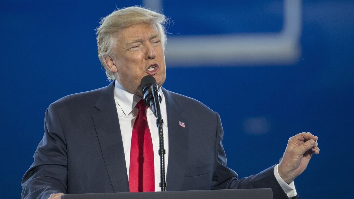 Donald Trump, presidente de Estados Unidos