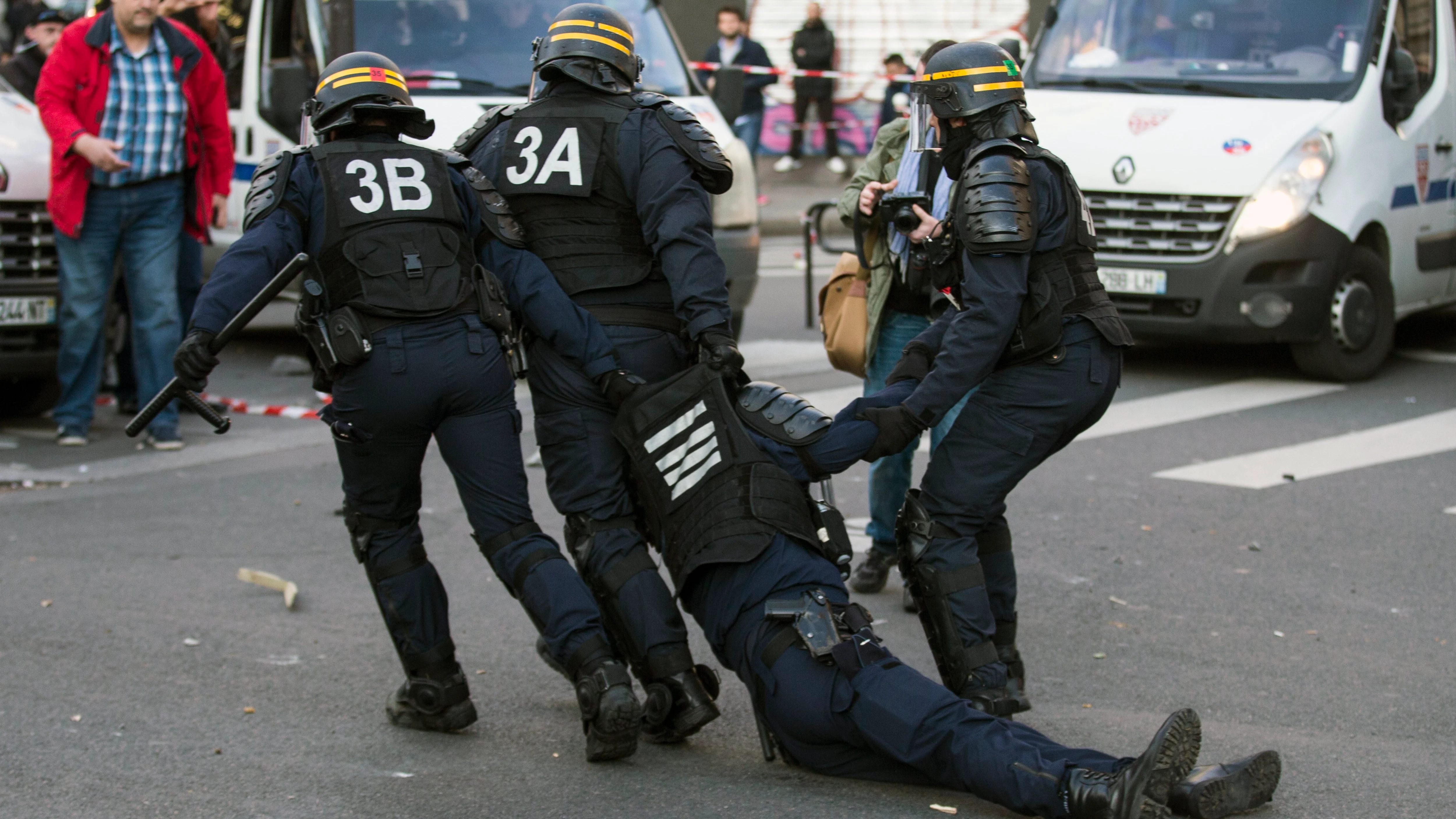 Manifestación contra la violencia policial