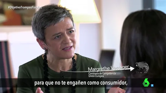 Frame 20.733043 de: Margrethe Vestager, comisaria de Competencia de la UE: "Los estados miembros no pueden hacer favores a determinadas empresas" Frame 20.733043 de: Margrethe Vestager, comisaria de Competencia de la UE: "Los estados miembros no pueden hacer favores a determinadas empresas"