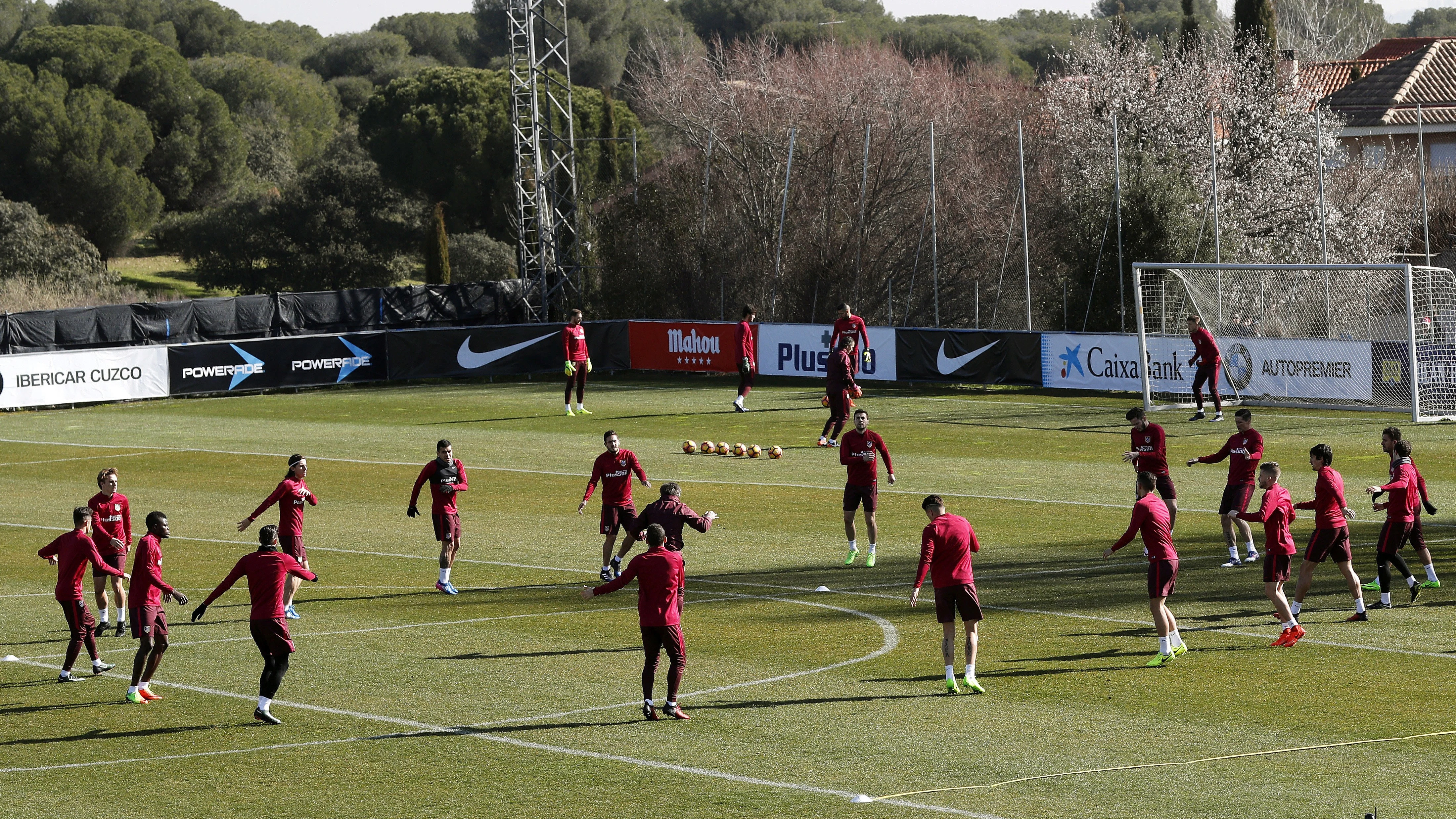 Entrenamiento en el Cerro del Espino