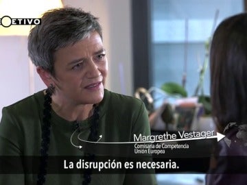 Frame 1.316591 de: Magrethe Vestager: "La disrupción es necesaria si queremos conseguir que las grandes empresas paguen sus impuestos" Frame 1.316591 de: Magrethe Vestager: "La disrupción es necesaria si queremos conseguir que las grandes empresas paguen sus impuestos"