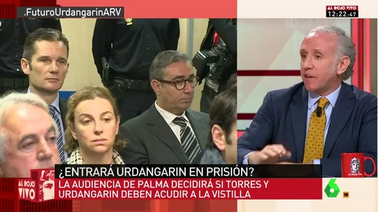 Frame 27.403051 de: Eduardo Inda: "Es seguro que se le retirará el pasaporte a Iñaki Urdangarin" Frame 27.403051 de: Eduardo Inda: "Es seguro que se le retirará el pasaporte a Iñaki Urdangarin"