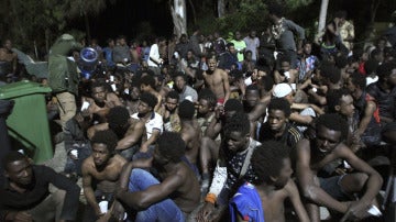 Migrantes en Ceuta (Archivo)