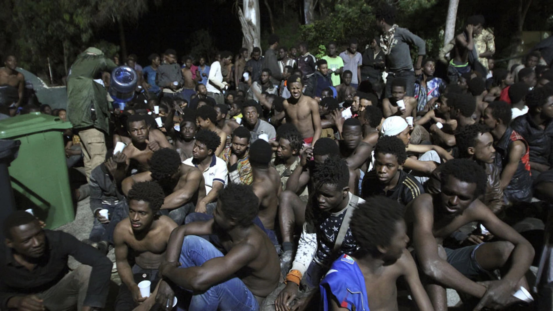 Migrantes en Ceuta (Archivo)