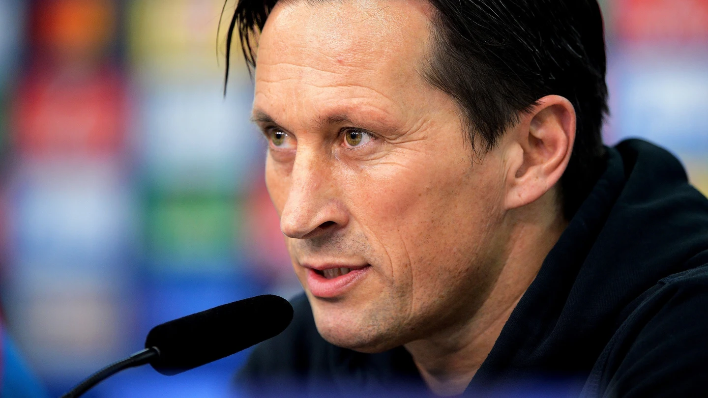 Roger Schmidt, entrenador del Bayer Leverkusen Roger Schmidt, entrenador del Bayer Leverkusen
