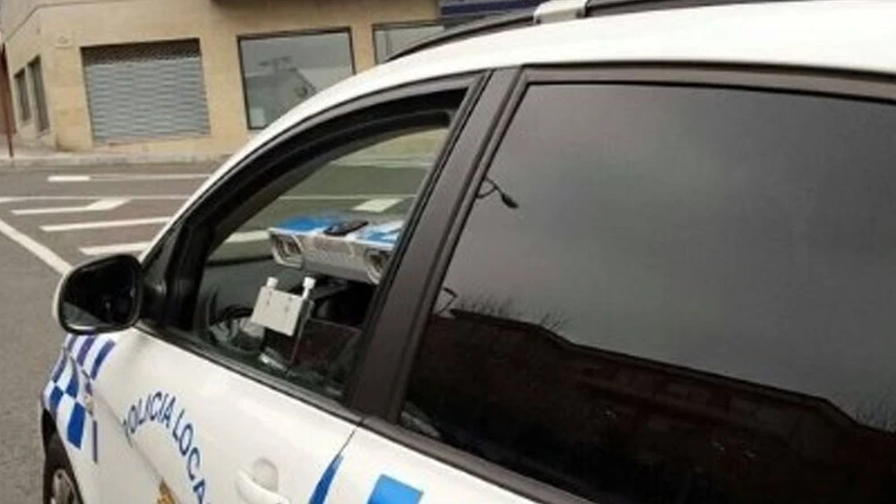 Coche de la Policía Local de Ourense