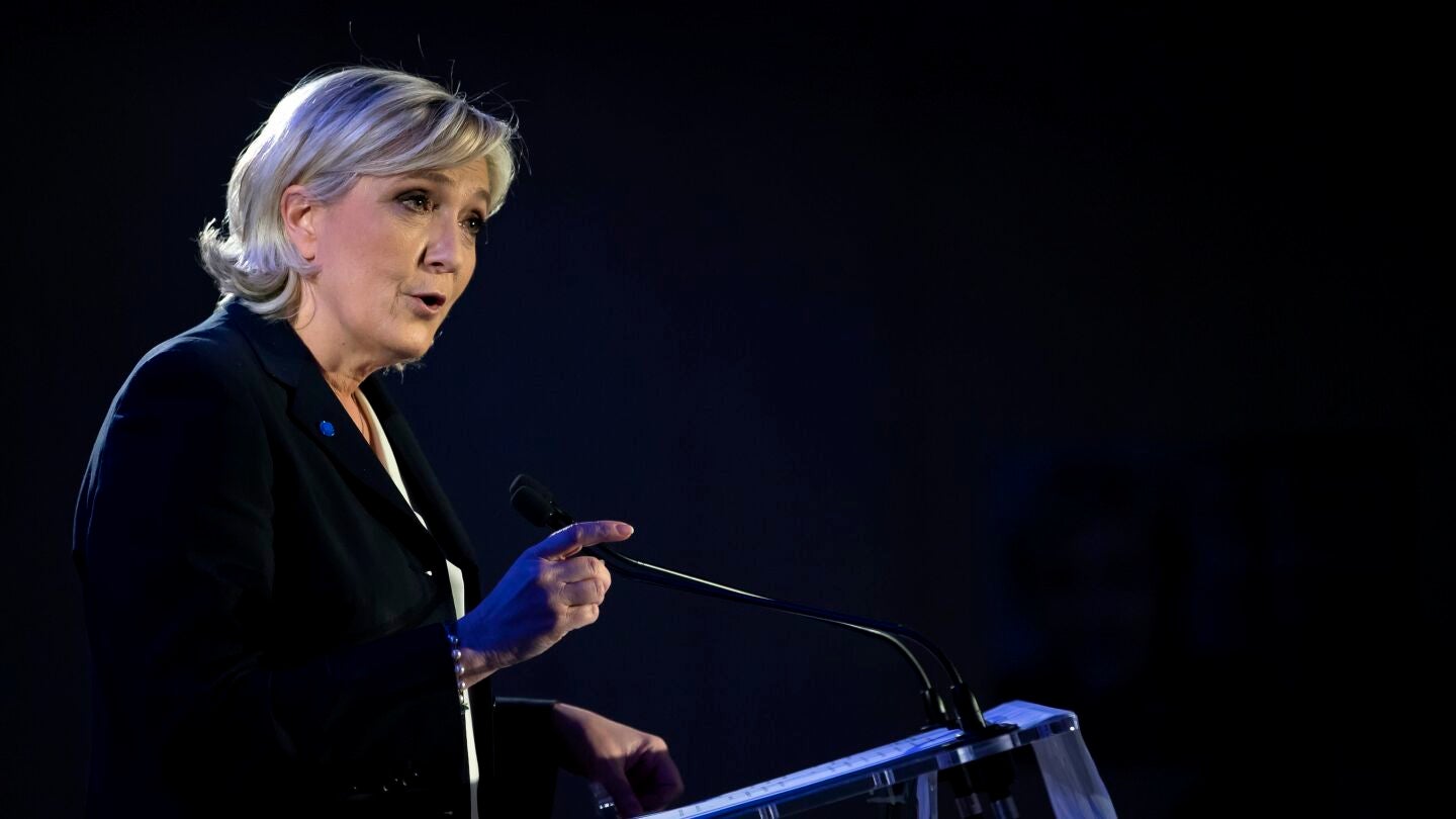 Marine Le Pen, la l&iacute;der ultraderechista del Frente Nacional 