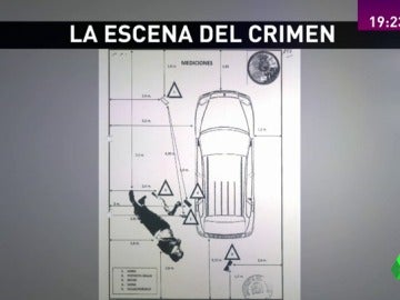 Frame 27.692047 de: La posición del cuerpo, el plano de la escena del crimen... los detalles del asesinato de la viuda del expresidente de la CAM Frame 27.692047 de: La posición del cuerpo, el plano de la escena del crimen... los detalles del asesinato de la viuda del expresidente de la CAM