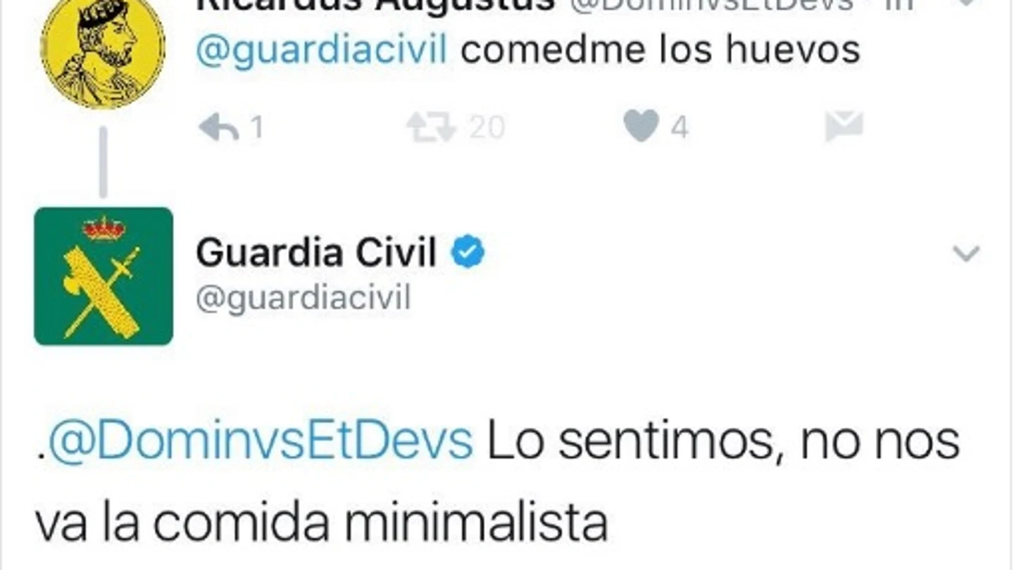 Respuesta de la Guardia Civil Respuesta de la Guardia Civil