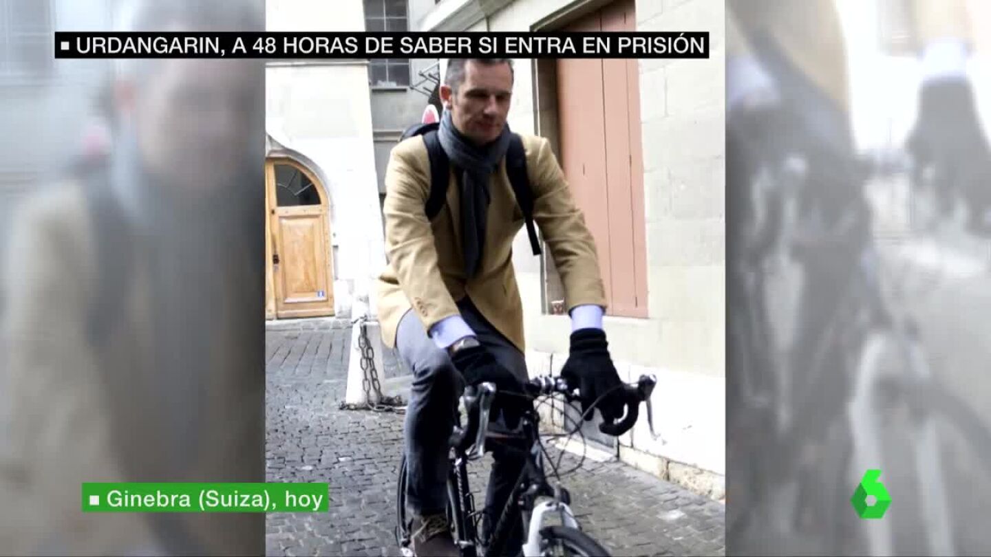 I&ntilde;aki Urdangarin en Ginebra